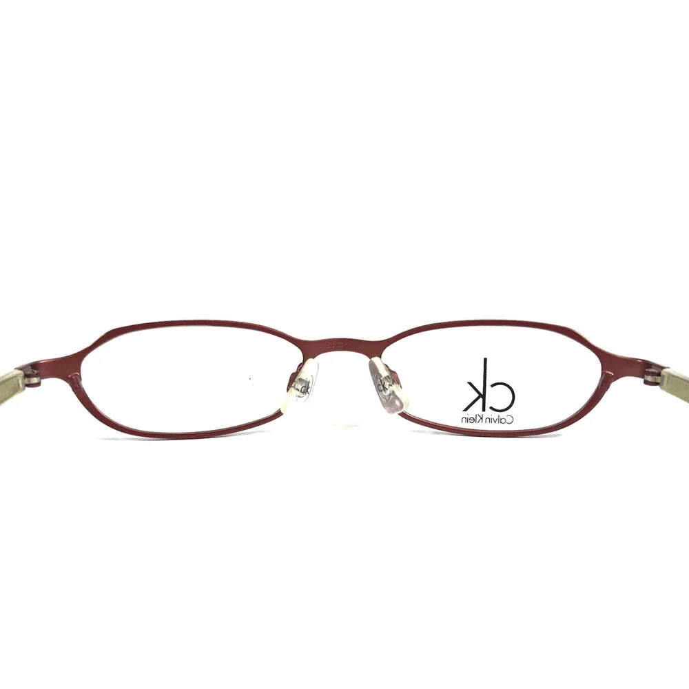 Calvin Klein Petite Eyeglasses Frames ck5110 528 Red Green Oval 50-17-135